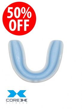 50% OFF - Ladies Mouth Guard - White/Blue