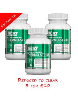 3 for £10 OWN Thermo-Strike Fat Burner (120 Caps)