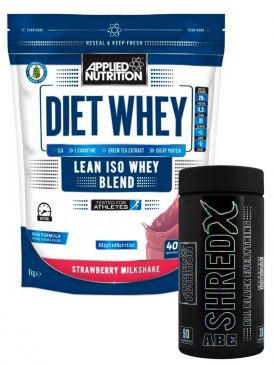 Applied Nutrition Diet Whey + Shred X Stack